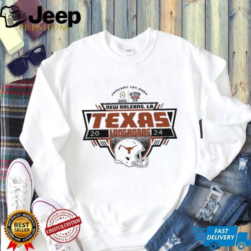 Texas Longhorns 2023 CFP Bound Football New Orleans CA T shirt