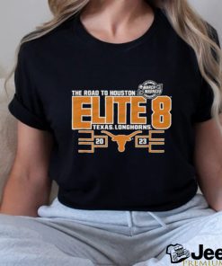 Texas Longhorns Elite 8 Basketball Black 2023 Shirt