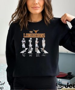 Texas Longhorns Football abbey road signatures shirt Texas Longhorns