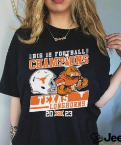 Texas Longhorns Mascot Big 12 Football Conference Champions 2023 Shirt