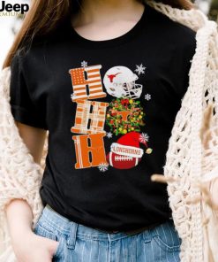 Texas Longhorns NCAA ho ho ho Christmas shirt