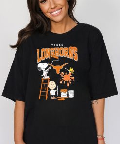 Texas Longhorns Snoopy Charlie Brown and Woodstock 2023 Shirt