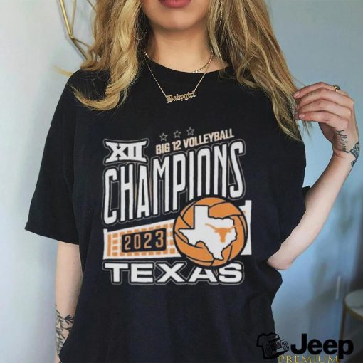 Texas Longhorns Volleyball Big 12 Champions T shirt