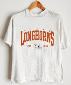 Texas Longhorns football est. 1893 helmet retro shirt