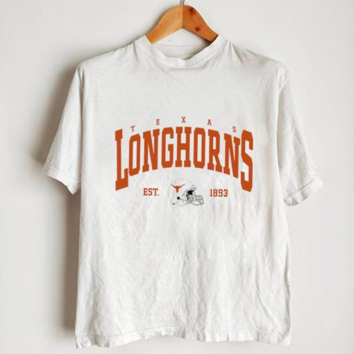 Texas Longhorns football est. 1893 helmet retro shirt