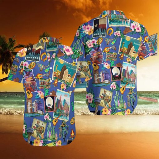 Texas Love Aloha Hawaiian Shirts For Men For Women