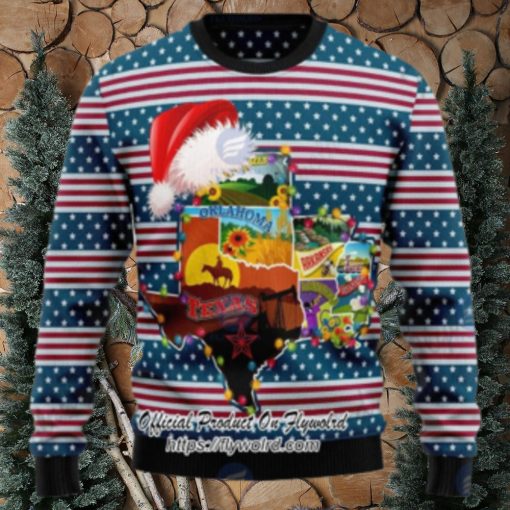 Texas Merry Christmas Ugly Christmas Sweater