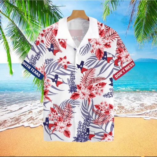 Texas Proud Bluebonnet Tropical Hawaiian Shirt For Men And Women