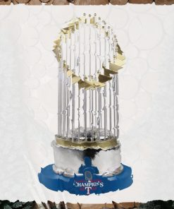 Texas Rangers 2023 World Series Champions Replica Trophy Ornament