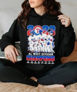 Texas Rangers AL West Division Champions 2023 shirt