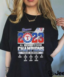 Texas Rangers Al West Champs 2023 T Shirt