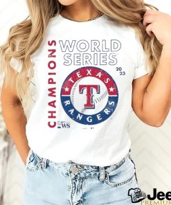 Texas Rangers Champions World Series 2023 WS shirt