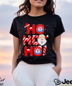 Texas Rangers MLB Ho Ho Ho Santa Claus Merry Christmas Shirt