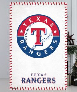 Texas Rangers Official Mlb Baseball Team Logo Poster