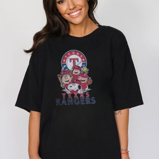 Texas Rangers Snoopy The Peanuts Shirt