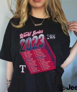 Texas Rangers Team Sport World Series 2023 Shirt