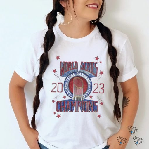 Texas Rangers World Series Champions Trophy 2023 T Shirt