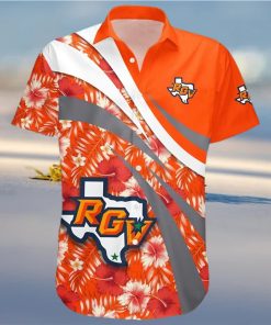 Texas Rio Grande Valley Vaqueros NCAA Hibiscus Tropical Flower Hawaiian Shirt