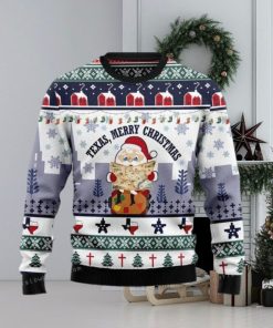 Texas Santa Christmas Ugly Sweater Party