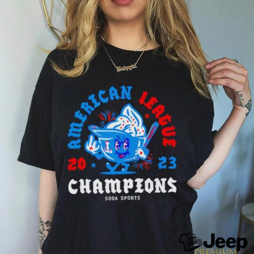 Texas Soft Serve American League Champions 2023 shirt