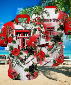 Texas Tech Red Raiders NCAA Hawaiian Shirt Sunglassestime Aloha Shirt