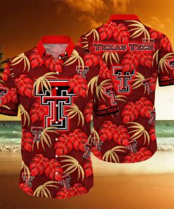 Texas Tech Red Raiders NCAA Hawaiian Shirt Warm Breezes Aloha Shirts