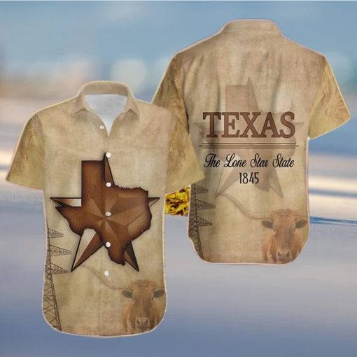 Texas The Lone Star State Tropical Hawaiian Shirt