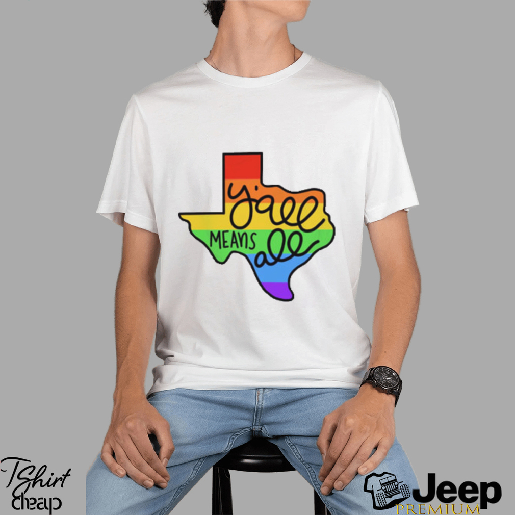 LGBT USA rainbow flag shirt - Limotees