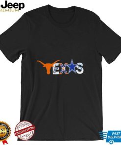 Texas logos Texas Longhorns San Antonio Spurs Houston Astros Dallas Cowboys Texas Legends gift shirt