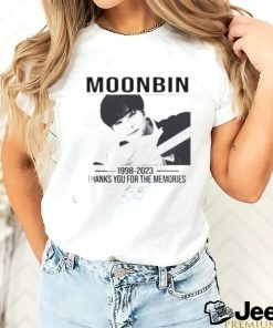 Thank You For The Memories 1998 2023 RIP Moon Bin korean shirt