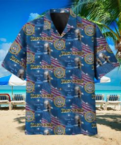 Thank You For Your Service Veteran Multiservice US Coast Guard Hawaiian Shirt Veteran