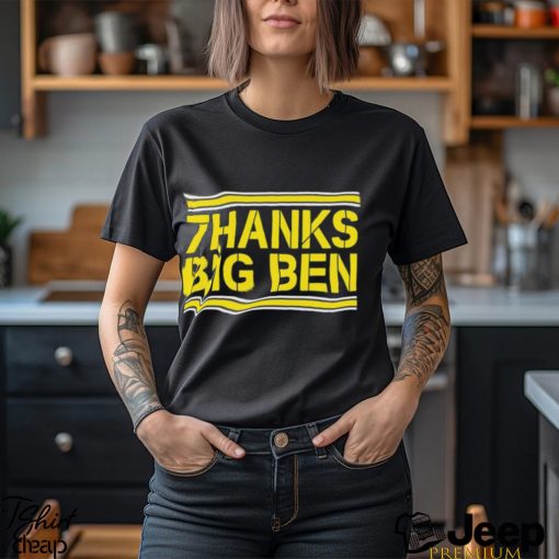 Thanks big ben 2023 shirt