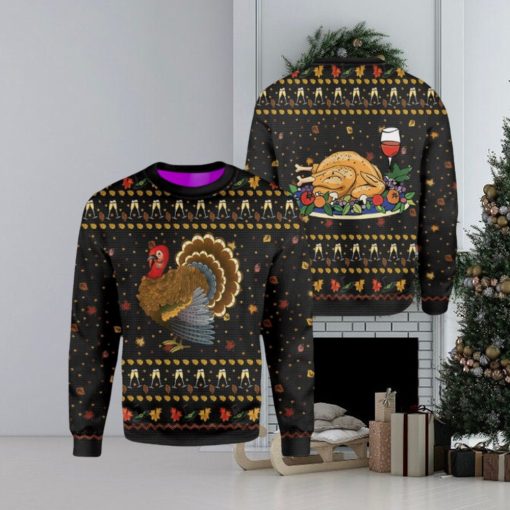 Thanksgiving Ugly Christmas Sweater