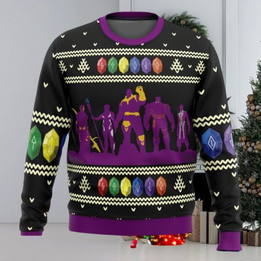 Thanos Marvel Christmas Ugly Sweater