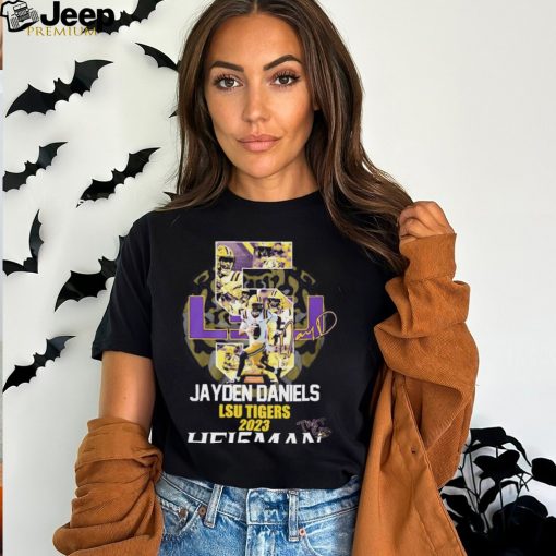 That Kid Jayden Daniels LSU Tigers 2023 Heisman Trophy Winner Signature Shirt