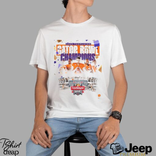 The 2023 TaxSlayer Gator Bowl Champions Are Clemson Tigers Football Unisex T Shirt