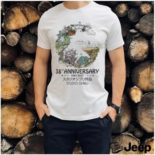 The 38th Anniversary Studio Ghibli 1985 2023 Signatures Shirt