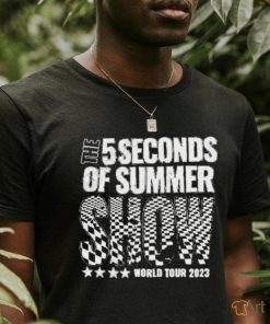 The 5 Seconds Of Summer Show World Tour 2023 New York Madison Square Garden T Shirt