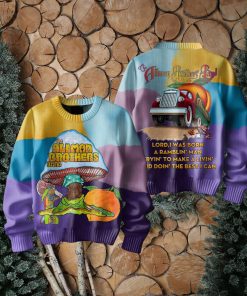 The Allman Brothers Band Ugly Christmas Sweater