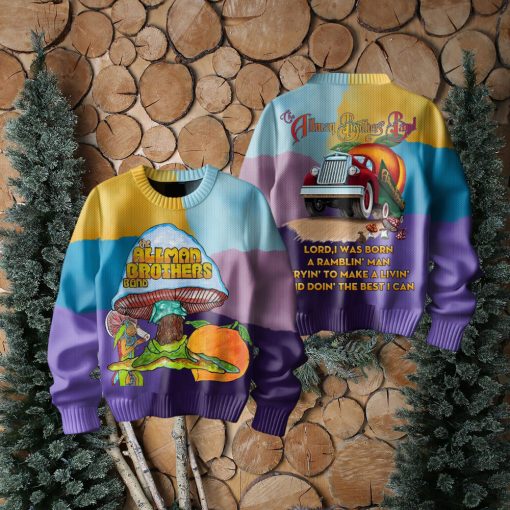 The Allman Brothers Band Ugly Christmas Sweater