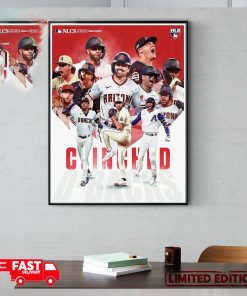 The Arizona Diamondbacks Are NL Champions Advance To MLB World Series 2023 Poster Canvas