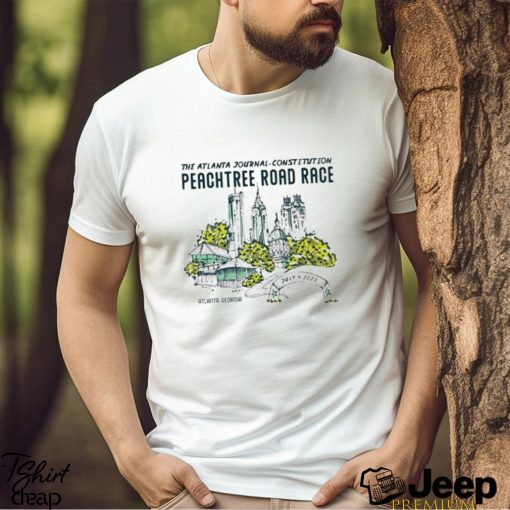 The Atlanta journal constitution Peachtree road race shirt