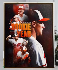 The Baltimore Orioles Gunnar Henderson Is The 2023 AL Rookie Of The Year Winner Home Decor Poster Canvas