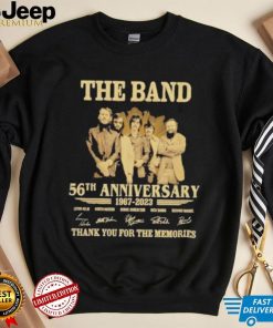 The Band 56th Anniversary 1967 – 2023 Thank You For The Memories T Shirt