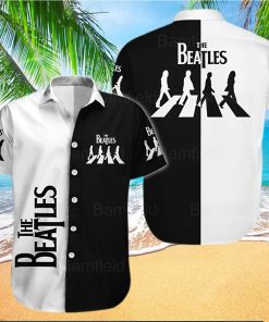 The Beatles Button Up Shirts Rock And Roll Hawaiian Shirt