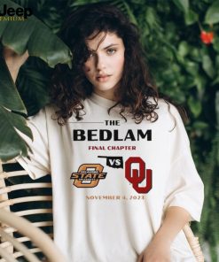 The Bedlam Final Chapter Oklahoma Sooners Oklahoma State Cowboys Shirt