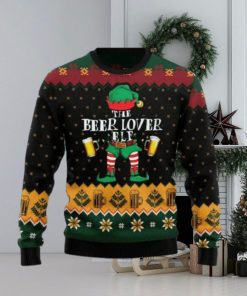 The Beer Lover Elf Ugly Christmas Sweater