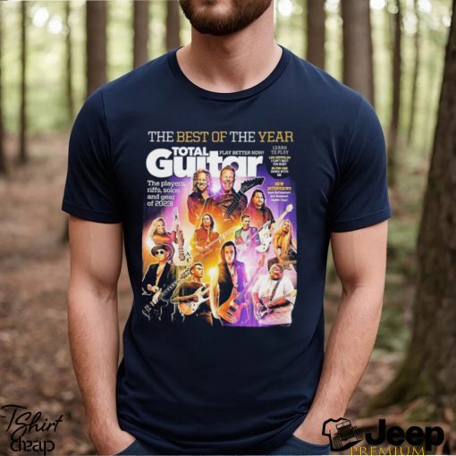 The Best Of The Year Total Guitar Edition 379 With All The Best Of 2023 Issue Cover Poster Shirt