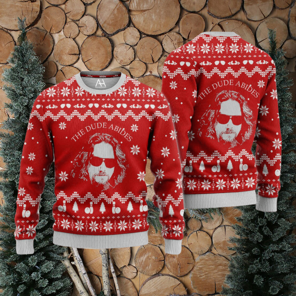 The dude abides on sale ugly christmas sweater