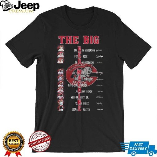 The Big Red Machine Members Signature Shirt